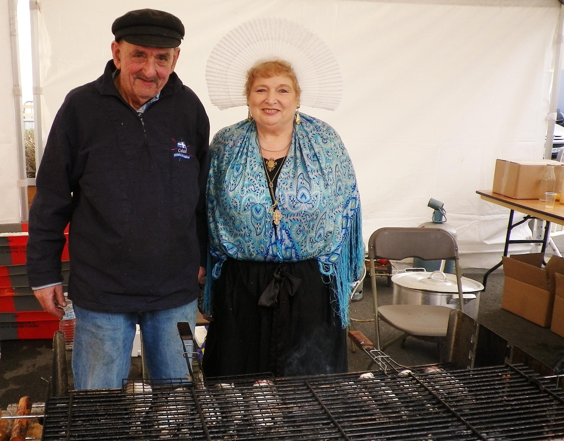 Calais fete du hareng au courgain la cuisson des harengs