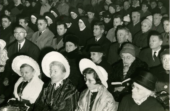Inauguration de l eglise 30 mars 64saint pierre saint paul tite marie marie barbet