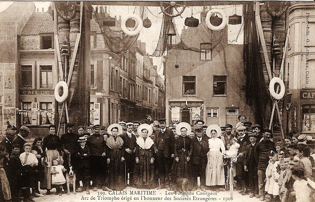 Arc de triomphe en 1908