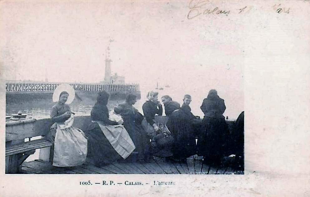 Calais l attente des pecheurs