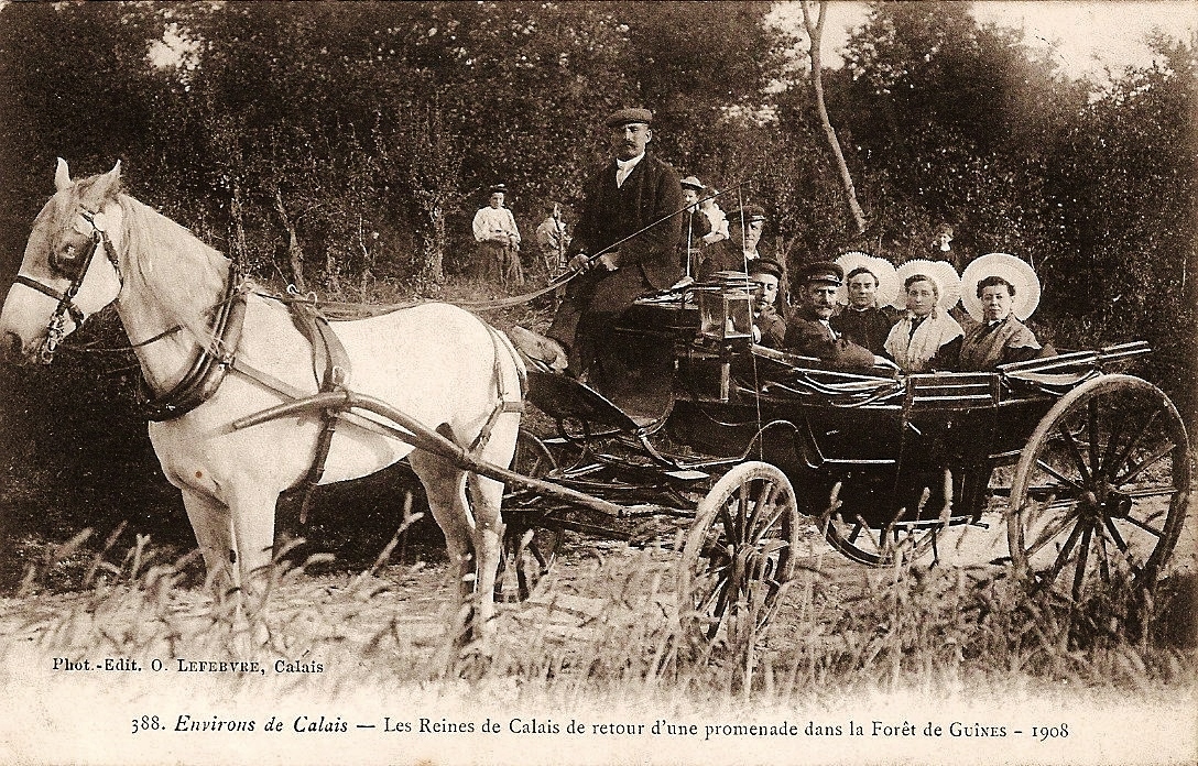 De retour du bois de guines en 1908