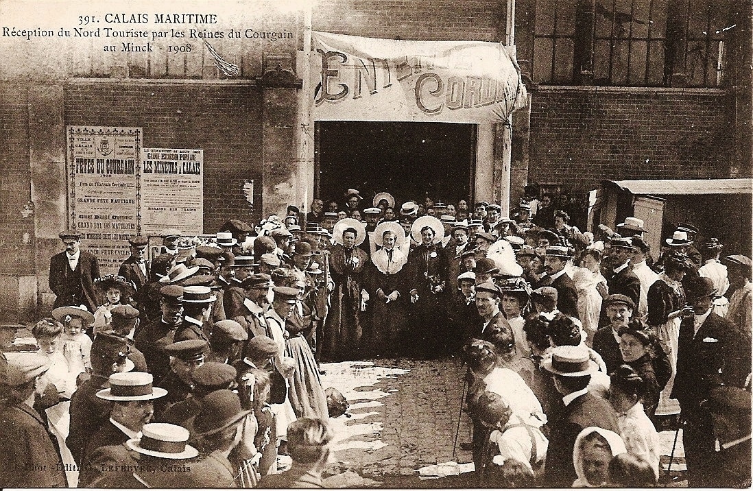 Reception nord touriste au minck 1908
